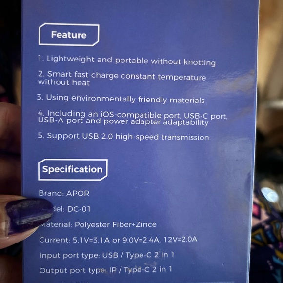 New 4 in 1 charging cable - Picture 2 of 2